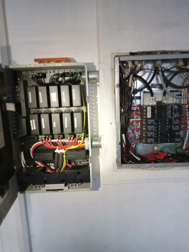 Electrical panel upgrade completed for Security Camera Wiring in Watsonville